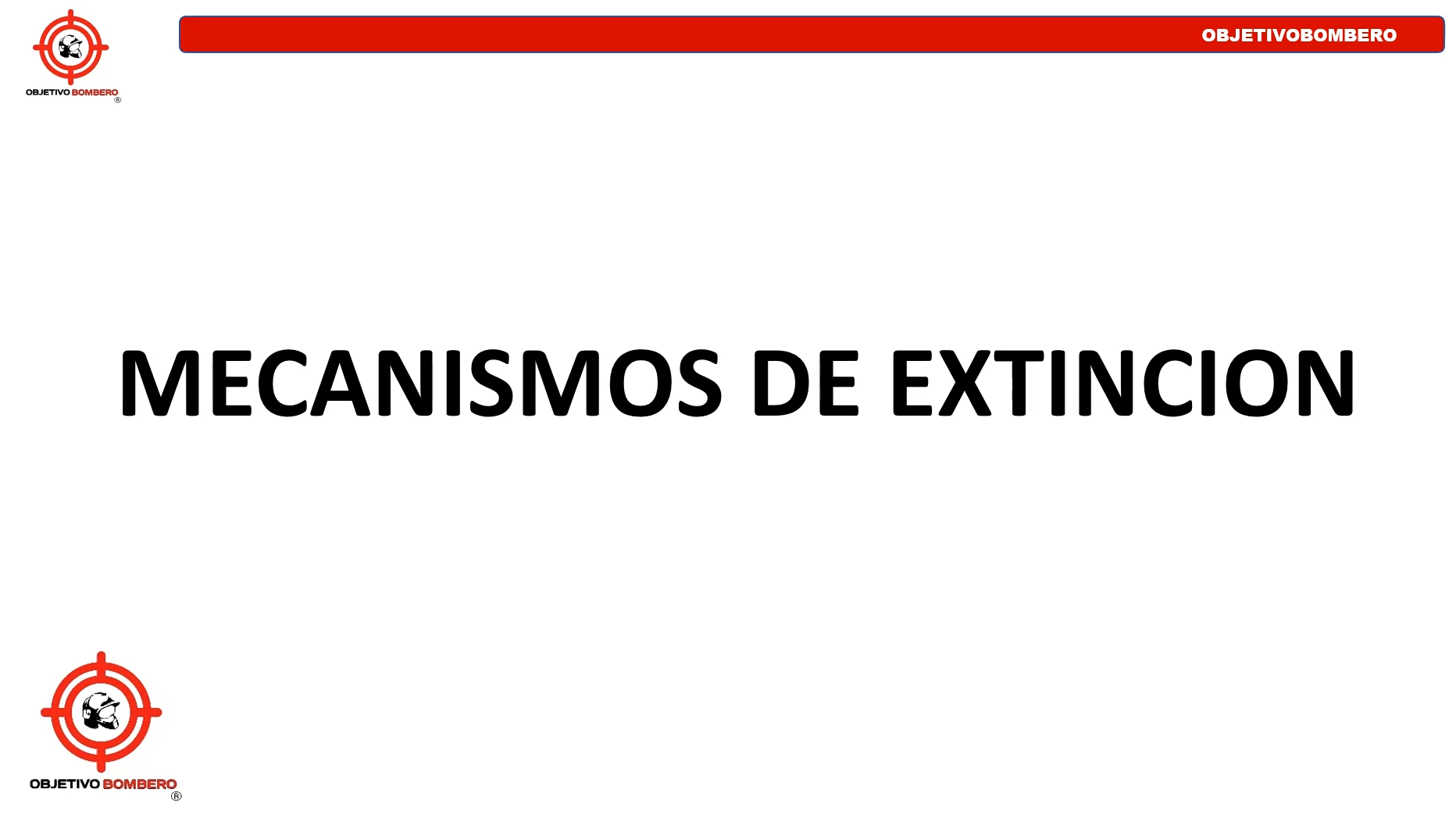 Clase Mecanismos de Extinción