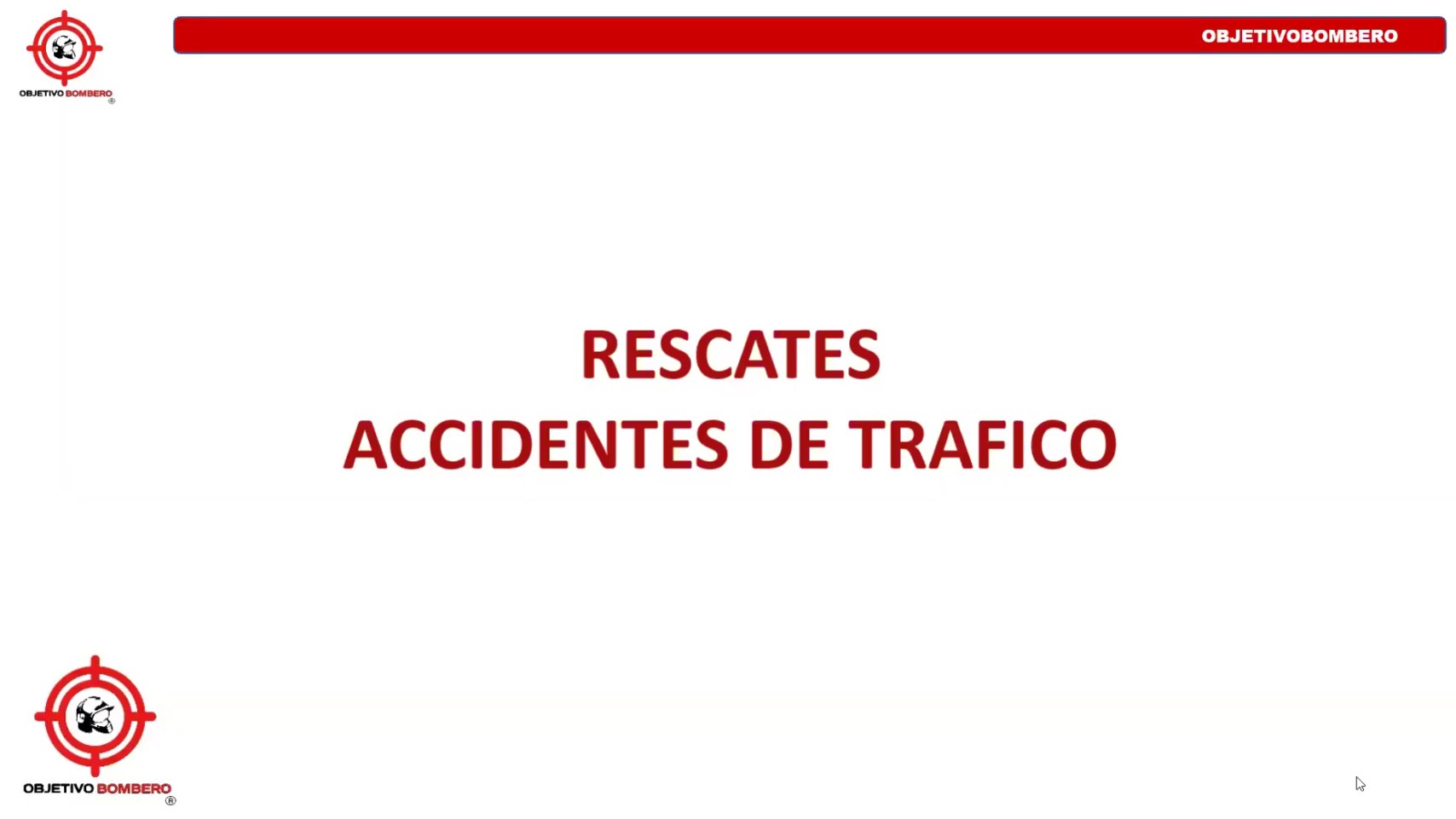 Clase Rescate Accidentes Tráfico. Tipos de Accidentes y Lesiones