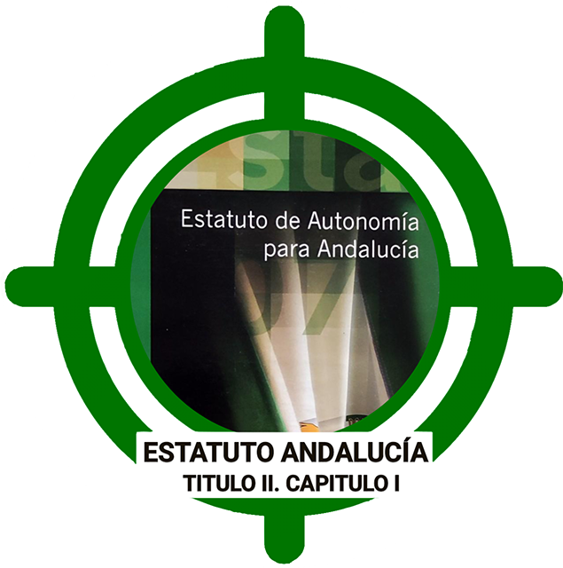 Test Estatuto Andalucía, Título II, Capítulo I (Tema 2)