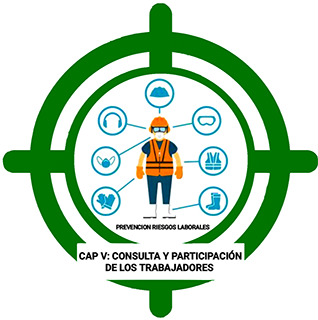 Test Prevención Riesgos Laborales, Cap. V Consulta y Participación (Tema 5)